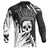 Thor Sector Youth Jersey Gnar Black White