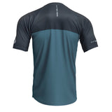 Thor MTB Jersey Short Sleeve Intense Assist Censis Teal Midnight