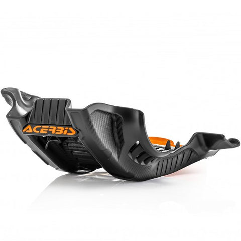 Acerbis KTM SXF Skid Plate - Black Orange