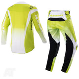 Alpinestars Youth Racer Push Yellow Fluo White Motocross Kit Combo