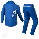 Alpinestars Youth Racer Narin Blue Ray White Motocross Kit Combo