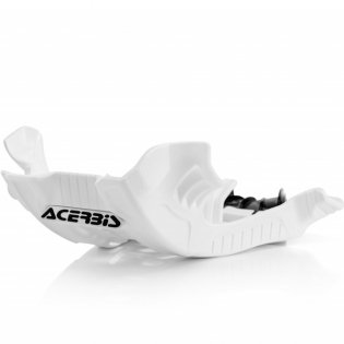 Acerbis Skid Plate Yamaha YZ - White Black