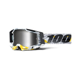 100% Racecraft 2 Goggle Korb Mirror Silver Lens