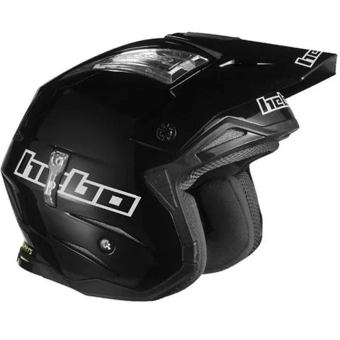 Hebo Zone 4 Mono Trials Helmet Black