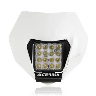 Acerbis KTM White LED Headlight Mask