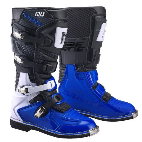 Gaerne GXJ Kids Black Blue Motocross Boots