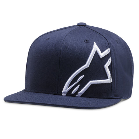 Alpinestar Corp Snap Back Casual Hat - Navy White