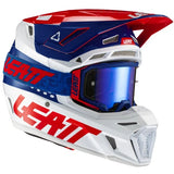 Leatt 8.5 V21.1 Motocross Helmet - Blue