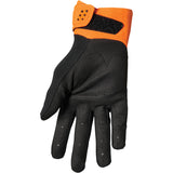 Thor Spectrum Orange Black Motocross Gloves