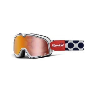 100% Barstow Goggle Hayworth - Flash Red Lens