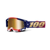 100% Racecraft 2 Goggle United - True Gold Lens