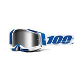 100% Racecraft 2 Goggle Isola - Flash Silver Lens