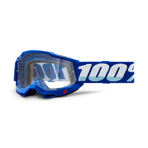 100% Accuri 2 Goggle Clear Lens - Blue