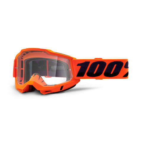 100% Accuri 2 OTG Goggle Clear Lens - Orange