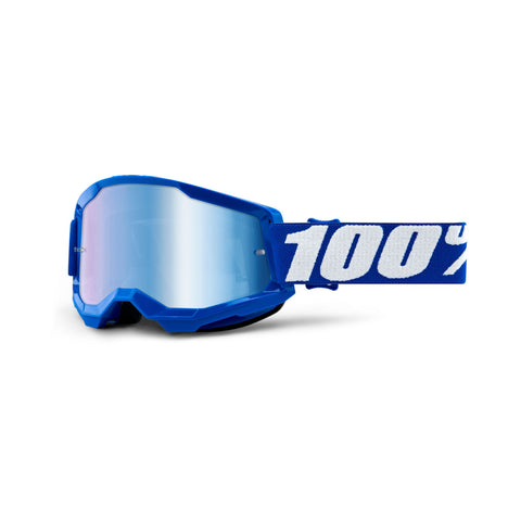 100% Strata 2 Goggle Mirror Lens - Blue