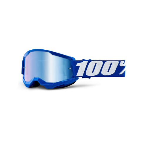 100% Strata 2 Youth Goggle Mirror Lens - Blue