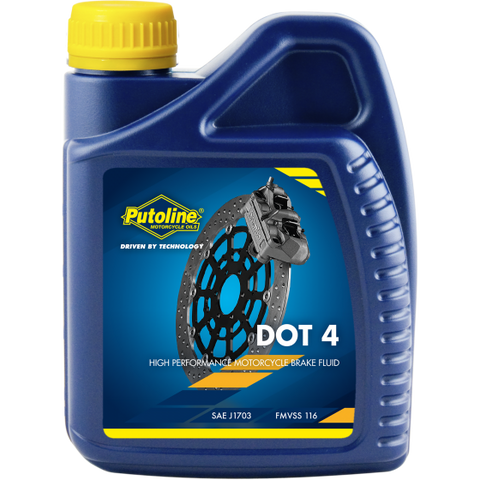 Putoline DOT 4 Brake Fluid - 500ml