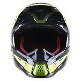 Alpinestars Helmet SM5 Supertech Beam Black Anthracite Yellow Gloss Helmet