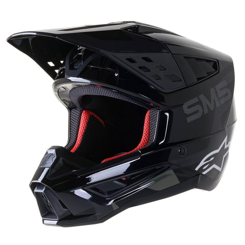 Alpinestars Helmet SM5 Supertech Rover Black Anthracite Camo Gloss Helmet