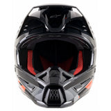 Alpinestars Helmet SM5 Supertech Rover Anthracite Orange Gloss Helmet