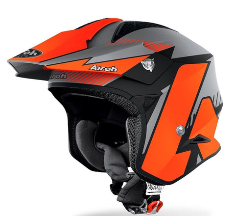 Airoh TRR S Keen Trials Helmet Pure Orange