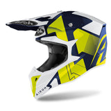 Airoh Wraap Raze Blue Gloss Helmet