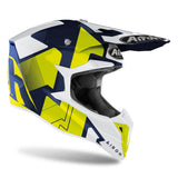 Airoh Wraap Raze Blue Gloss Helmet