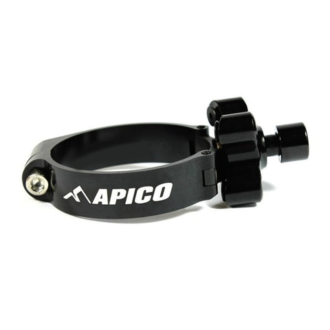 Apico CNC Holeshot Device - Honda - Black