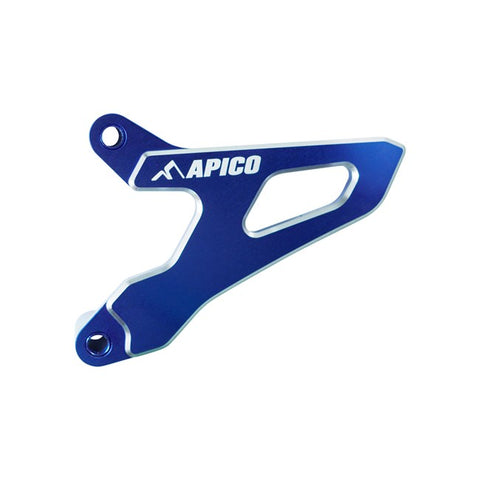 Apico Aluminium Sprocket Guard - Kawasaki Blue