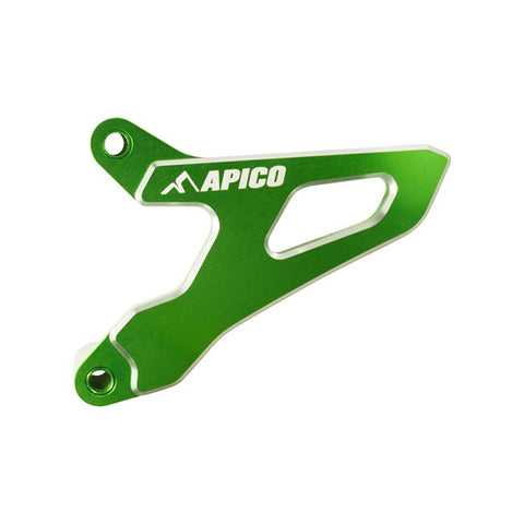 Apico Aluminium Sprocket Guard - Kawasaki Green