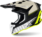 Airoh Twist 2.0 Tech Yellow Motocross Helmet