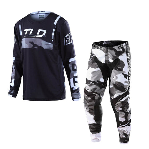 Troy Lee Designs GP Youth Brazen Camo Grey Kit Combo