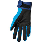 Thor Spectrum Blue Navy Motocross Gloves
