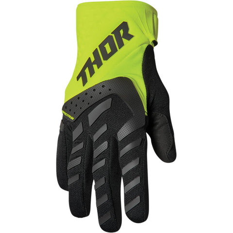 Thor Kids Spectrum Black Acid Motocross Gloves