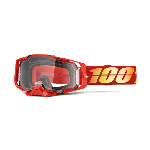 100% Armega Goggle Nuketown Clear Lens