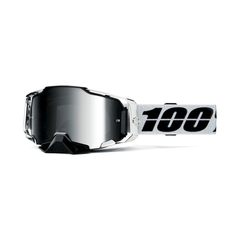 100% Armega Goggle Atac Mirror Silver Lens