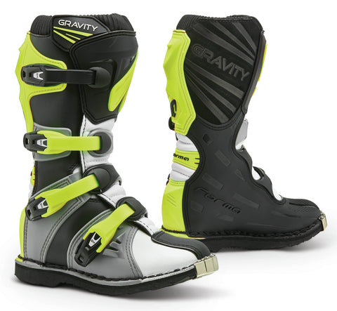 Forma Gravity Boots Youth Grey White Fluo Yellow