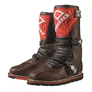 Hebo Tech 2.0 Brown Leather Trials Boots
