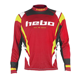 Hebo Race Pro III Red Yellow Jersey