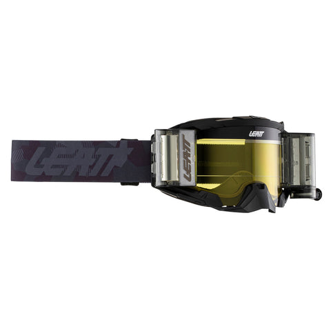 Leatt Goggle Velocity 5.5 Roll-off Stealth - Yellow Lens