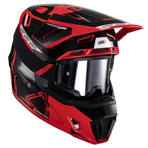 Leatt Helmet Moto 7.5 V24 Red Helmet