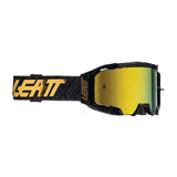 Leatt 5.5 Iriz Black Gold Lense Tear Off Goggle
