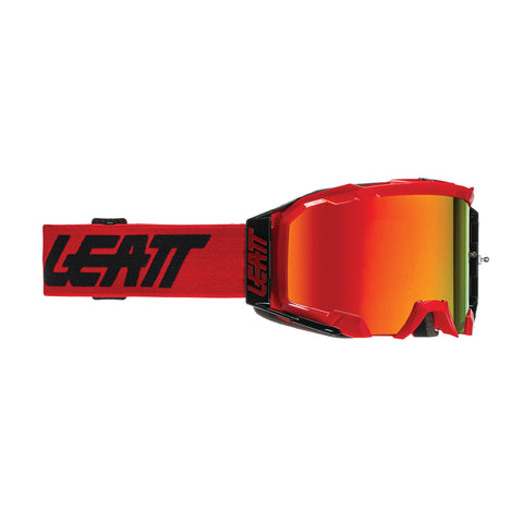 Leatt 5.5 Iriz Red Orange Lense Tear Off Goggle