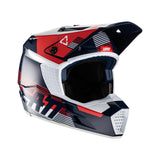 Leatt Kids 3.5 V22 Motocross Helmet - Royal