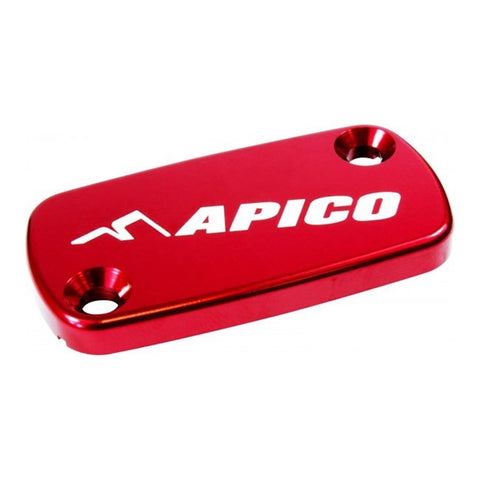 Apico Front Brake Reservoir Cover - Honda - Red