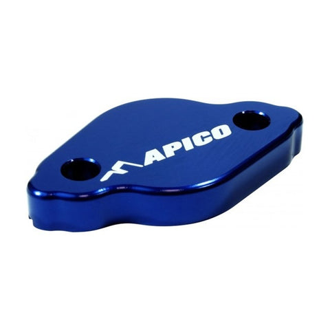 Apico Rear Brake Reservoir Cover - Yamaha Blue
