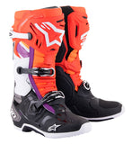 Alpinestars Tech 10 Motocross Boots Black Red Orange