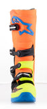 Alpinestars Tech 5 Boot Orange Fluo Blue Yellow