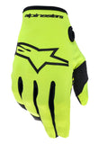 Alpinestars Kids Radar Yellow Fluo Black Gloves