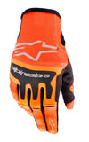 Alpinestars Techstar Hot Orange Black Gloves